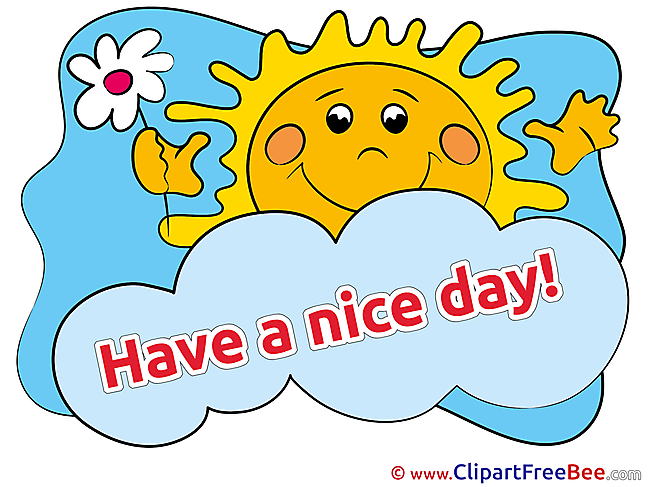 Sun Flower download Clipart Have a Nice Day Cliparts