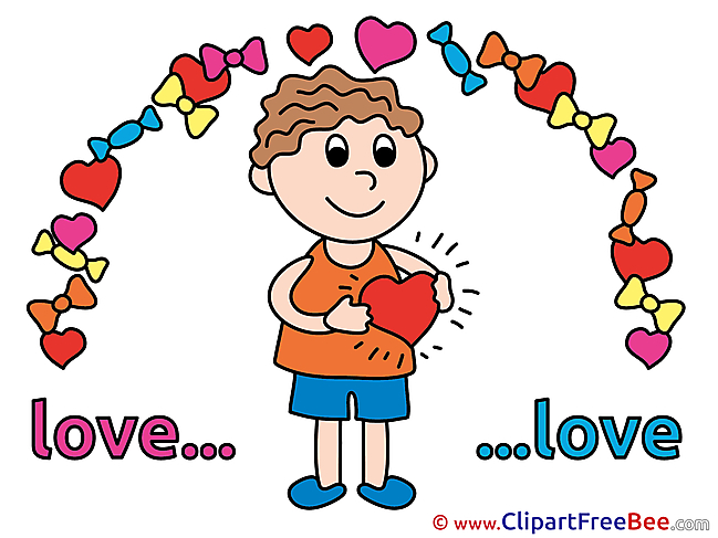 Boy free Illustration Love