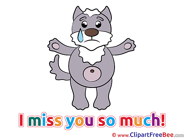 Dog download Clipart I miss You Cliparts