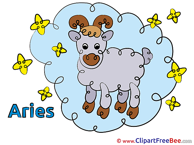 Aries Zodiac Illustrations for free