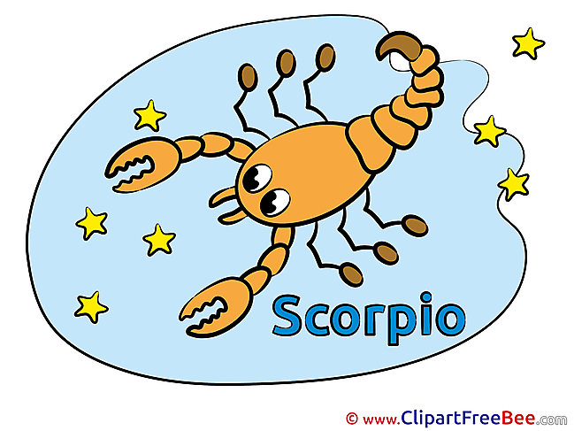 Scorpio free Illustration Zodiac