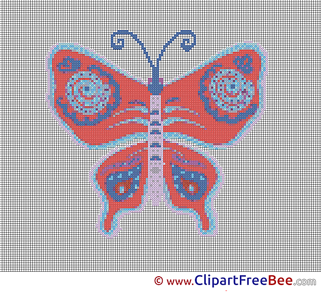 Butterfly Cross Stitch download free