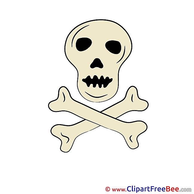 Bones Skull Clipart free Illustrations