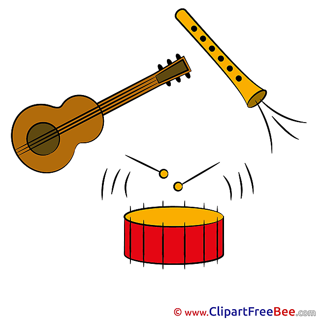 Music Instruments Pics download Illustration