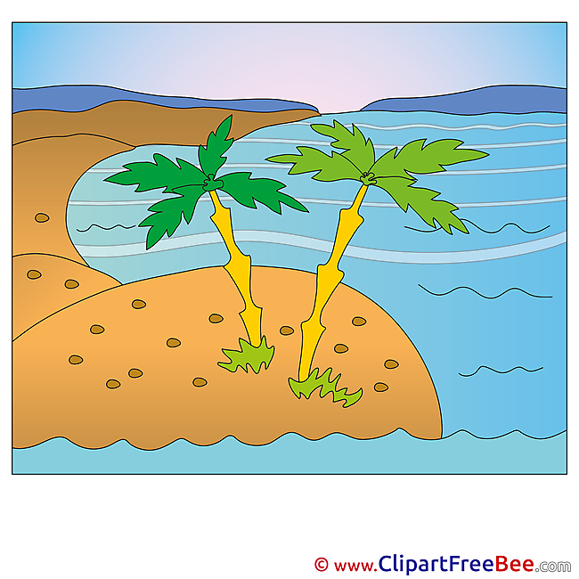 Palms Sea Images download free Cliparts