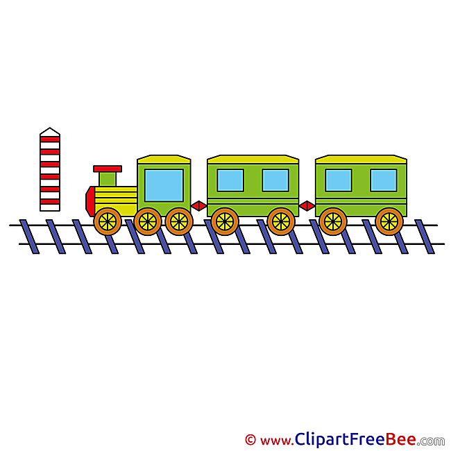 Train printable Illustrations for free