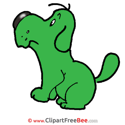 Green Dog download Clipart Cliparts Green Dog download Clipart Cliparts