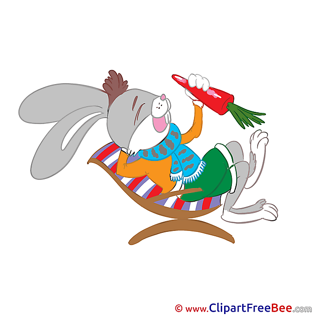 Carrot Rabbit Pics Easter free Cliparts