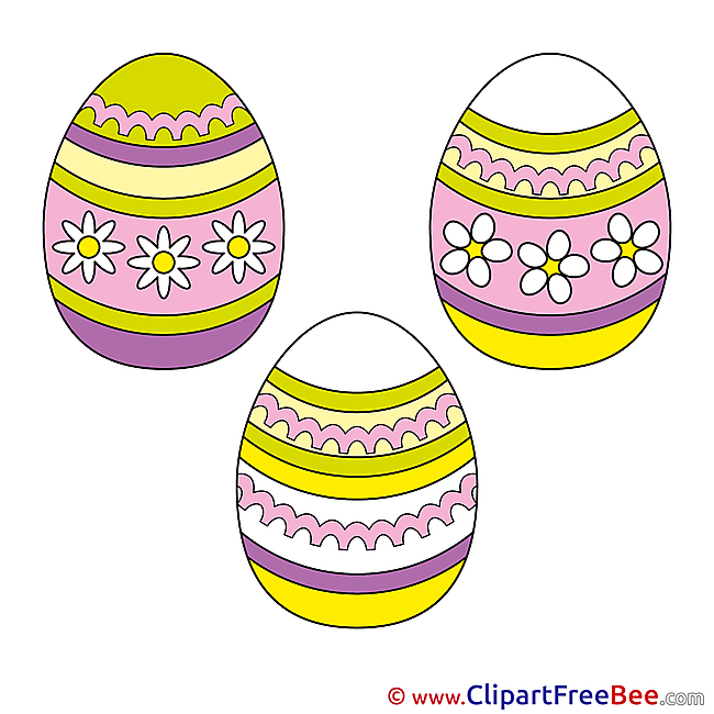 Easter Eggs Illustrations for free