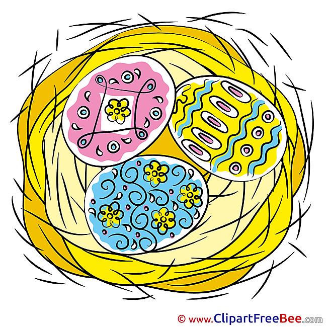 Nest Egg download Easter Illustrations