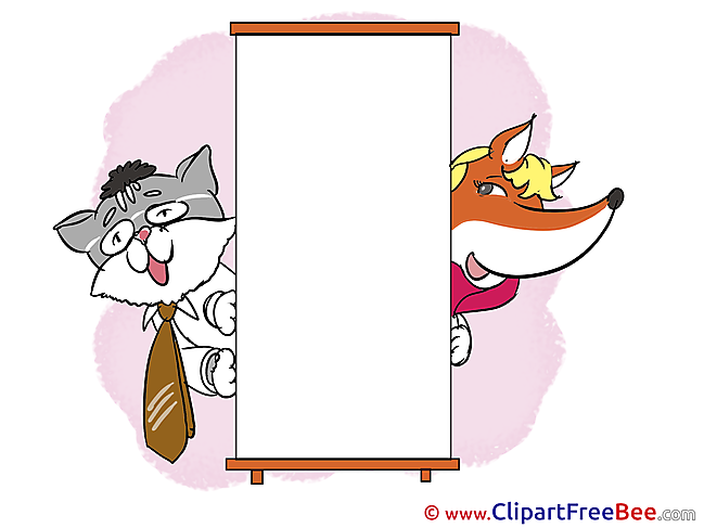 Bureau Animals Finance download Illustration