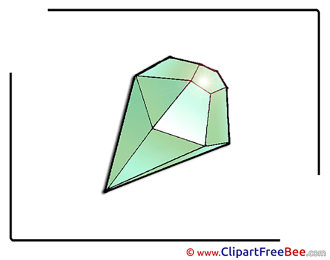 Diamond printable Illustrations Finance