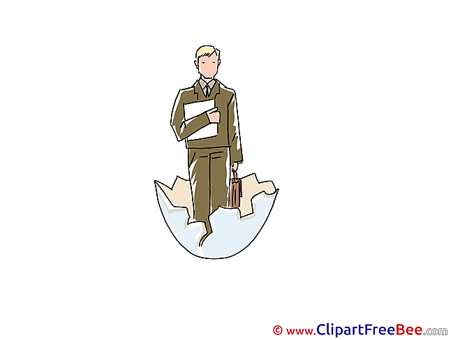 Egg Businessman Finance Clip Art for free