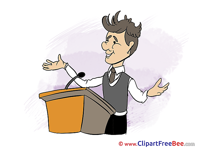 Presenter Finance Clip Art for free