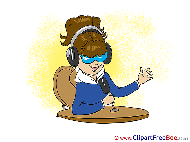 Radio printable Illustrations Finance