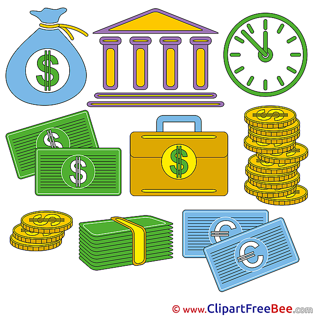 Clipart Business Money Illustrations