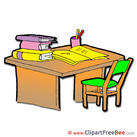 Desk Office download printable Illustrations