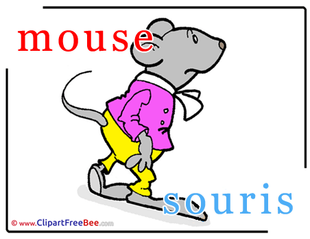 Mouse Souris Pics Alphabet free Cliparts