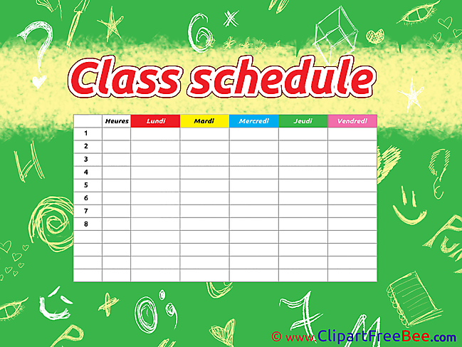 School Cals Schedule Pics free Illustration