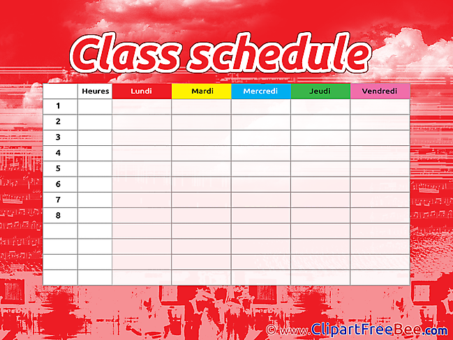 Timetable School Pics free Illustration