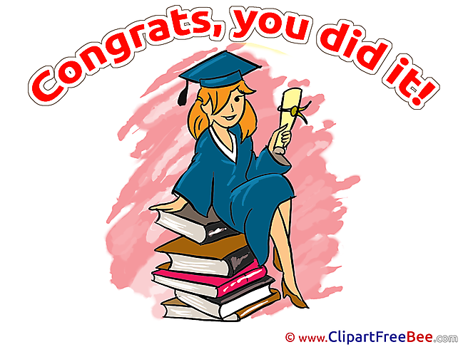 Books Girl Pics Graduation free Cliparts