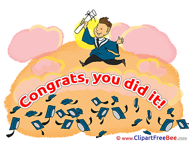 Congratulations Graduation Illustrations for free