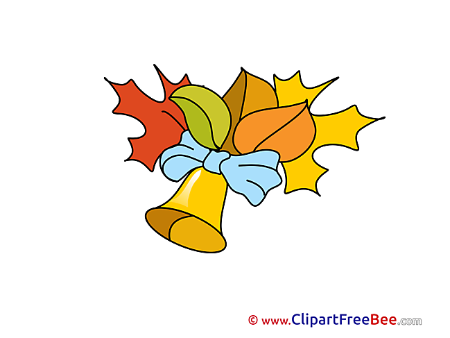 Bells Leaves Pics School free Cliparts