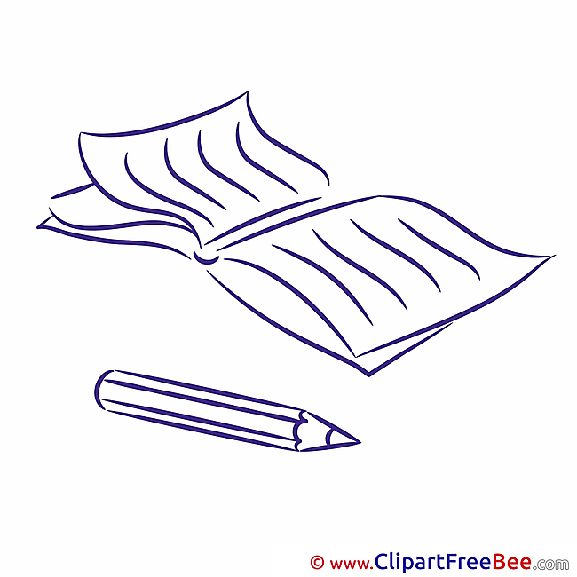 Copybook free Cliparts School