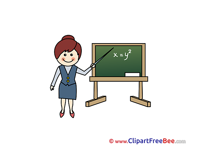 Equation Teacher Clipart School free Images