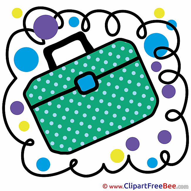 Green Satchel School download Illustration
