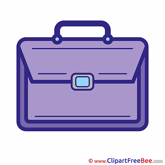 Purple Satchel Cliparts School for free