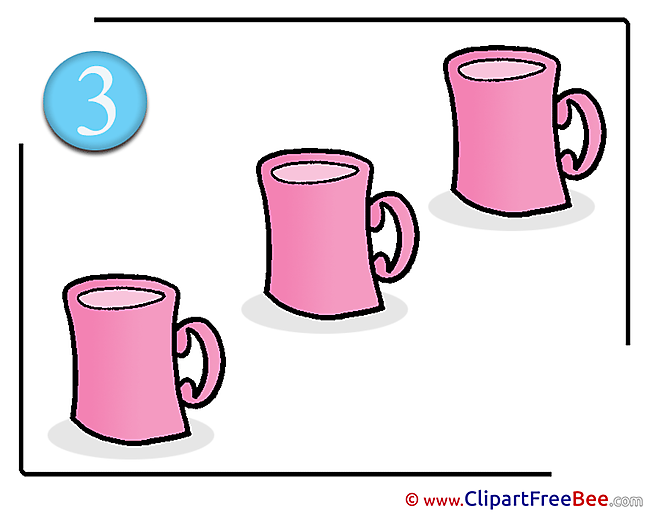 Three Cups Pics School free Image