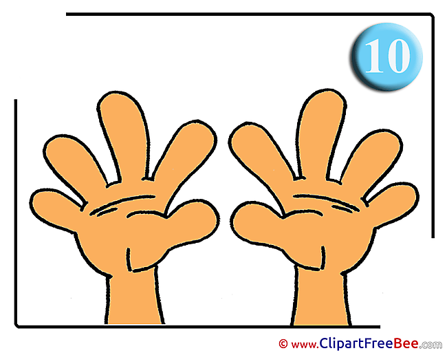 Two Hands printable School Images