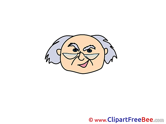 Glasses Old Man Clipart Emotions free Images