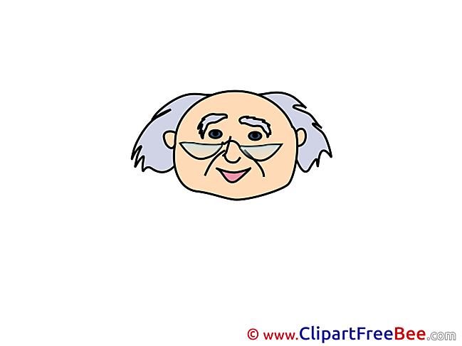 Grandfather Emotions Illustrations for free