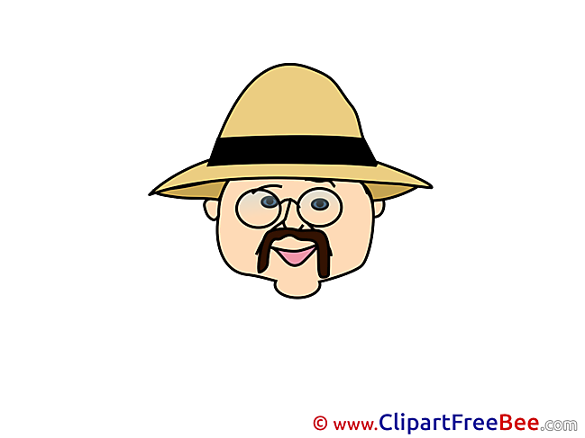 Professor Emotions Clip Art for free