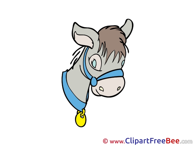 Donkey printable Illustrations Fairy Tale