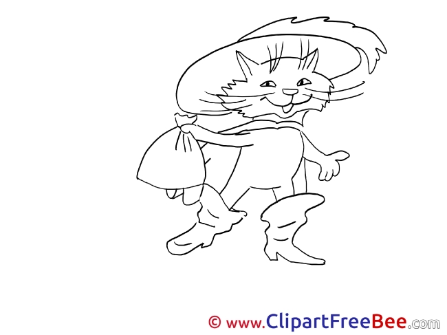 Image Puss in Boots Cliparts Fairy Tale for free