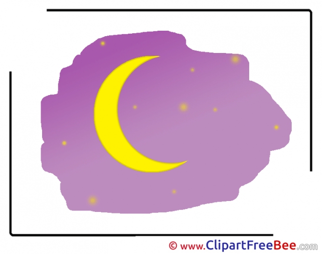 Moon Night printable Fairy Tale Images