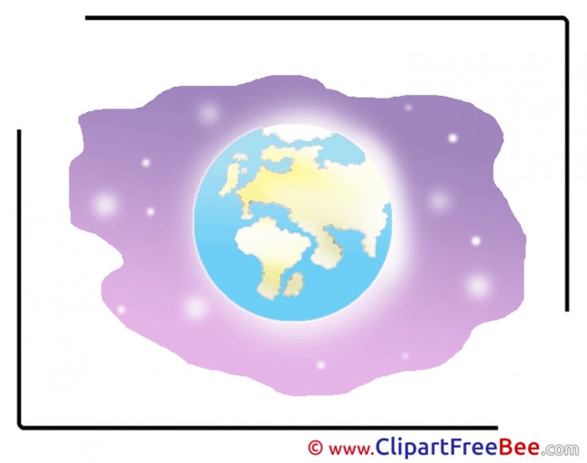 Planet Earth Clipart Fairy Tale Illustrations