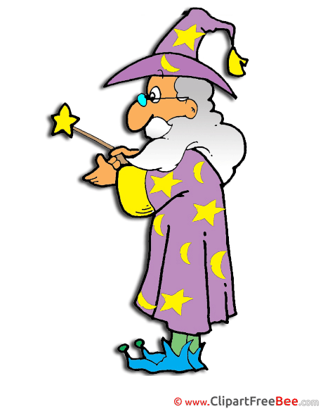 Wizard Cliparts Fairy Tale for free