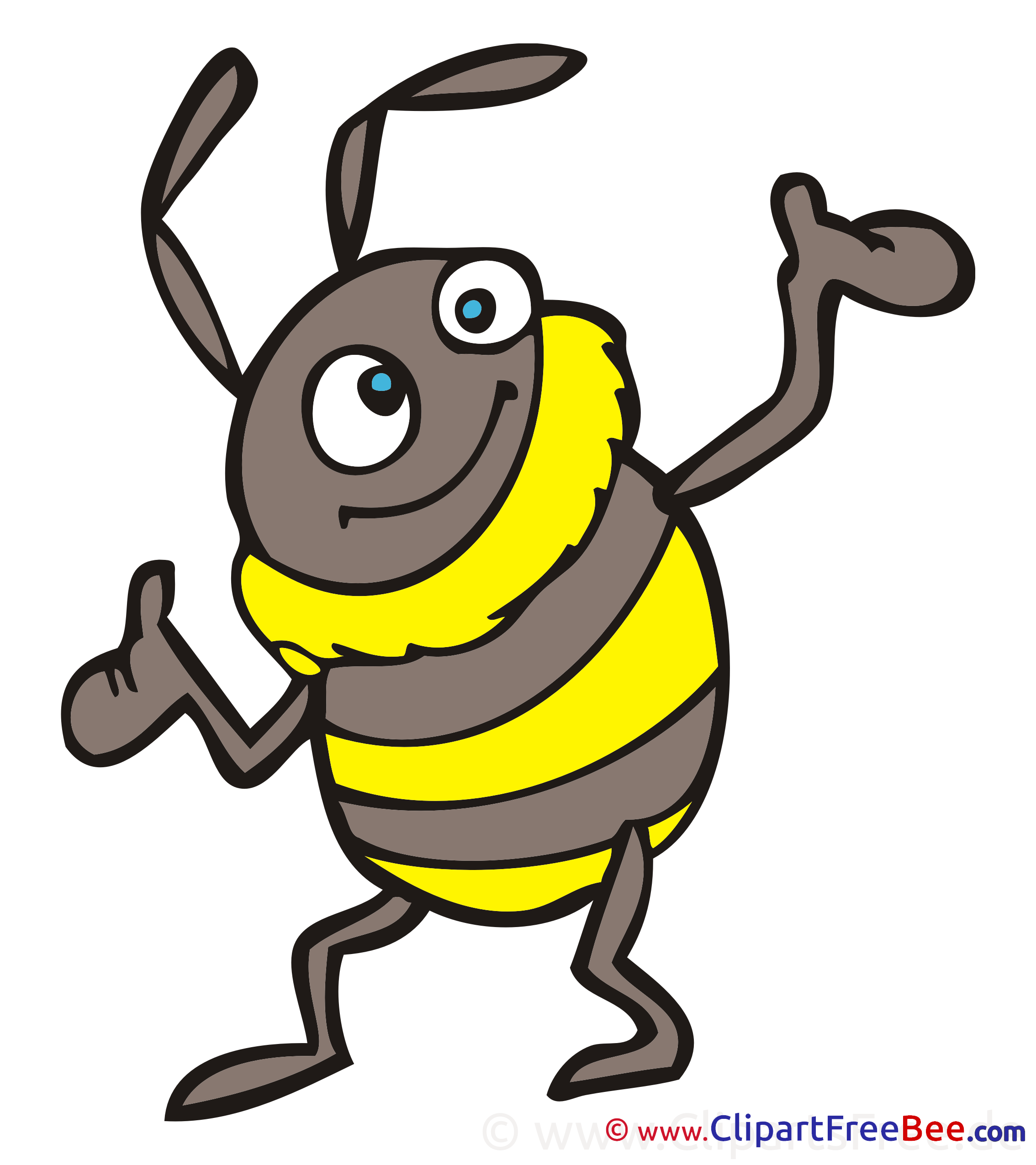 Bumblebee Clipart free Illustrations