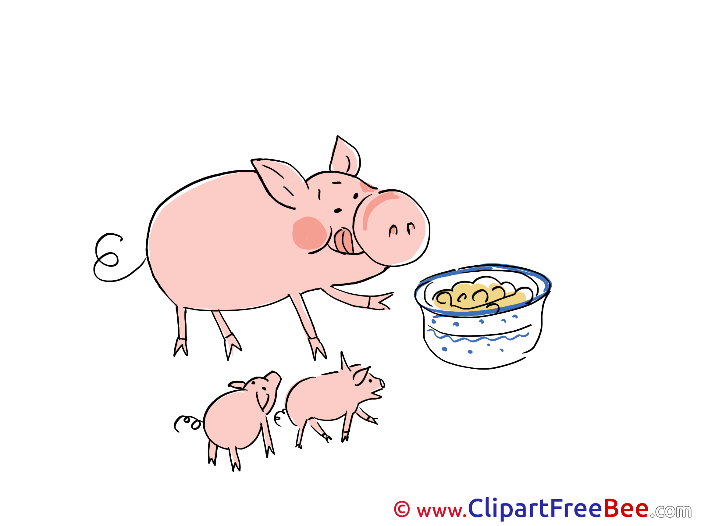 Food Piggs printable Images for download