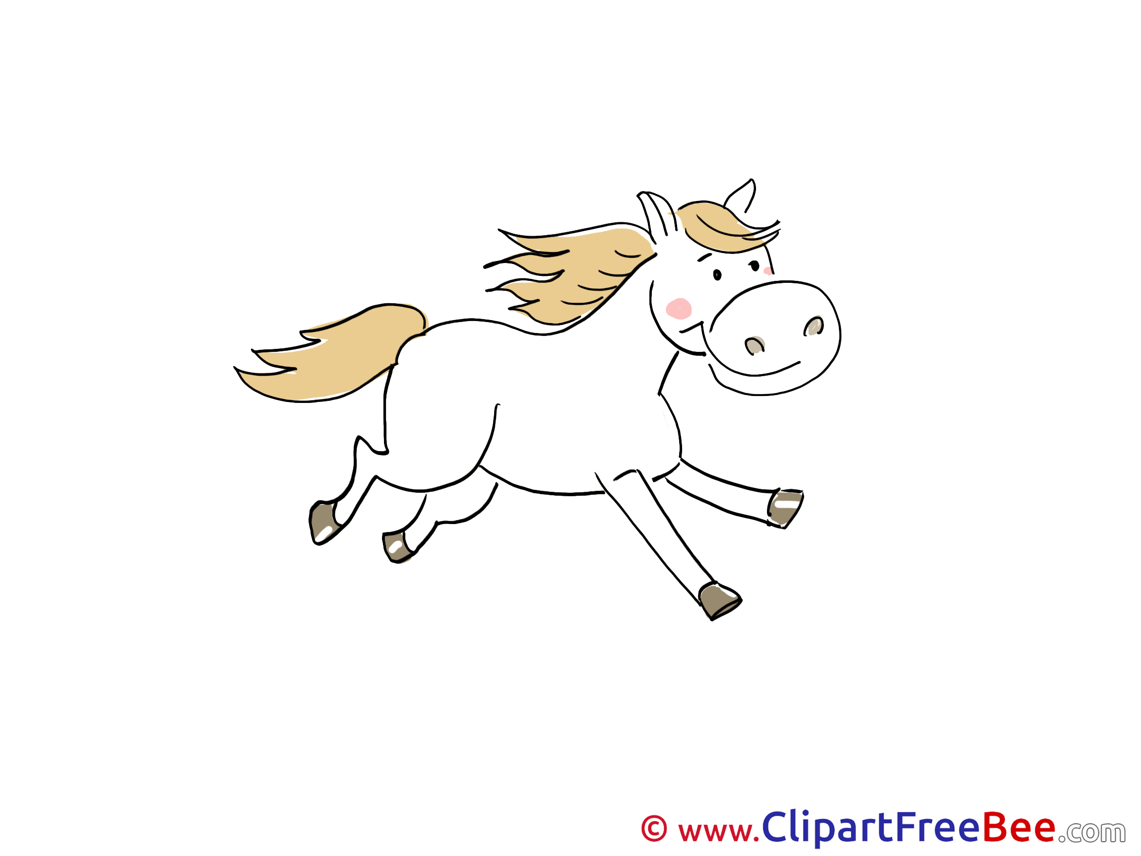 Horse printable Illustrations for free Horse printable Illustrations for free