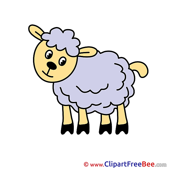 Lamb Pics printable Cliparts