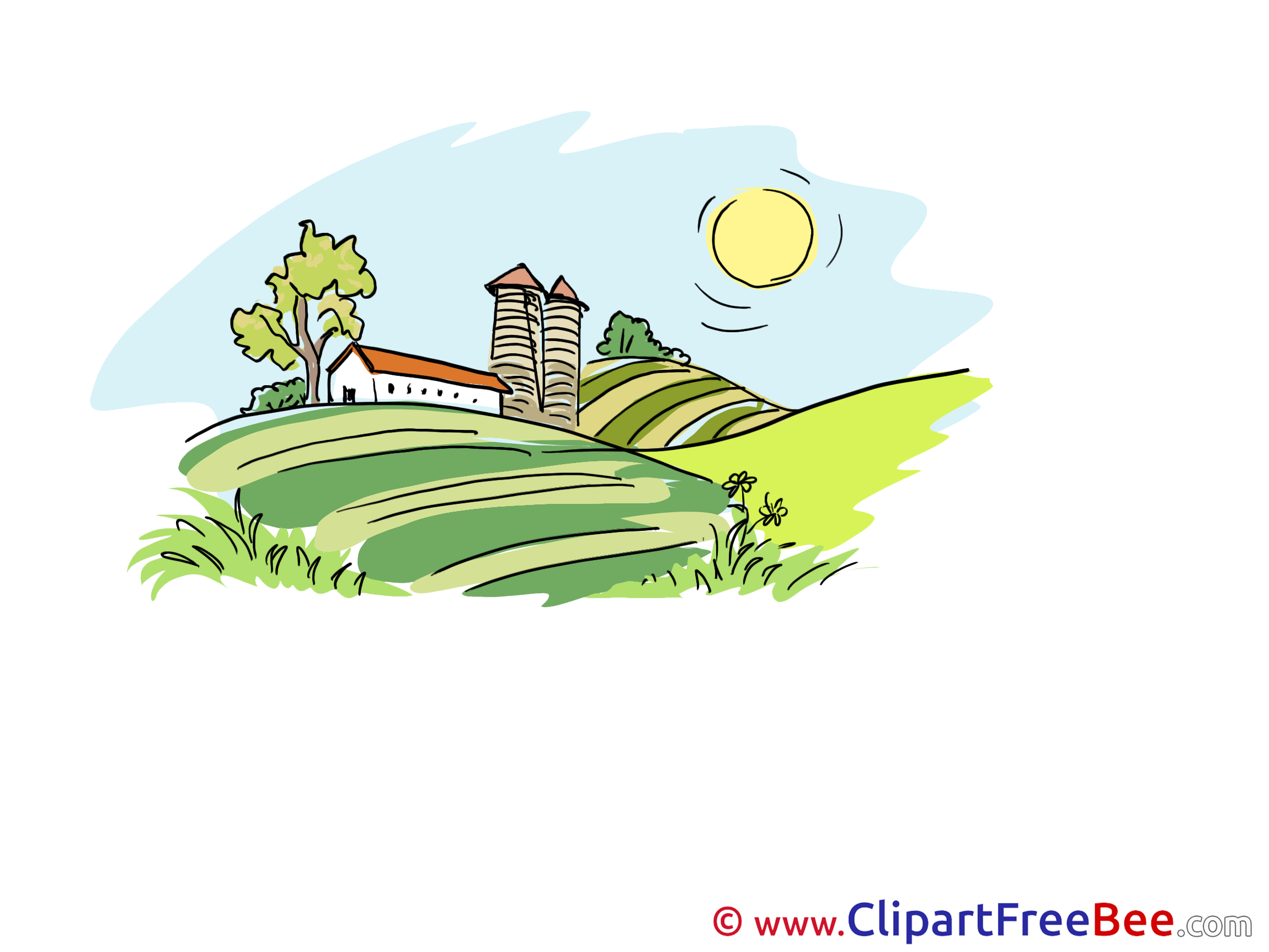 Summer Farm free printable Cliparts and Images