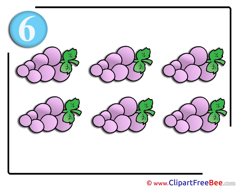 Grapes free printable Cliparts and Images