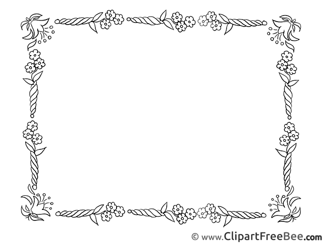 Black and White Frames download Illustration