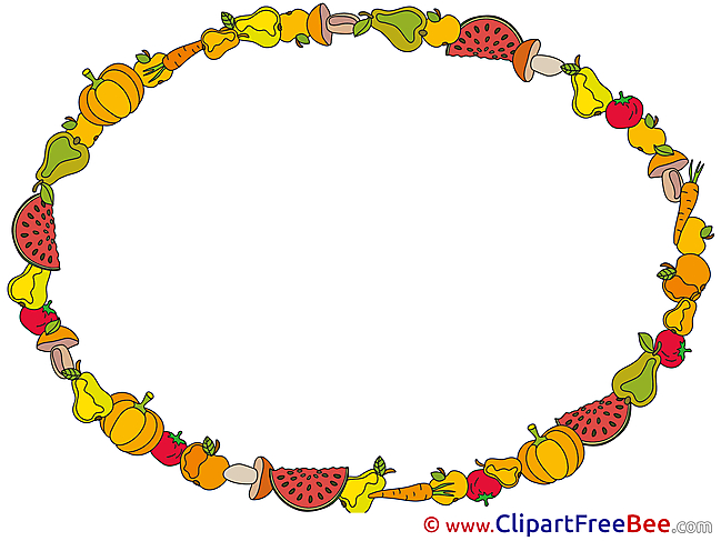 Fruits Frames download Illustration