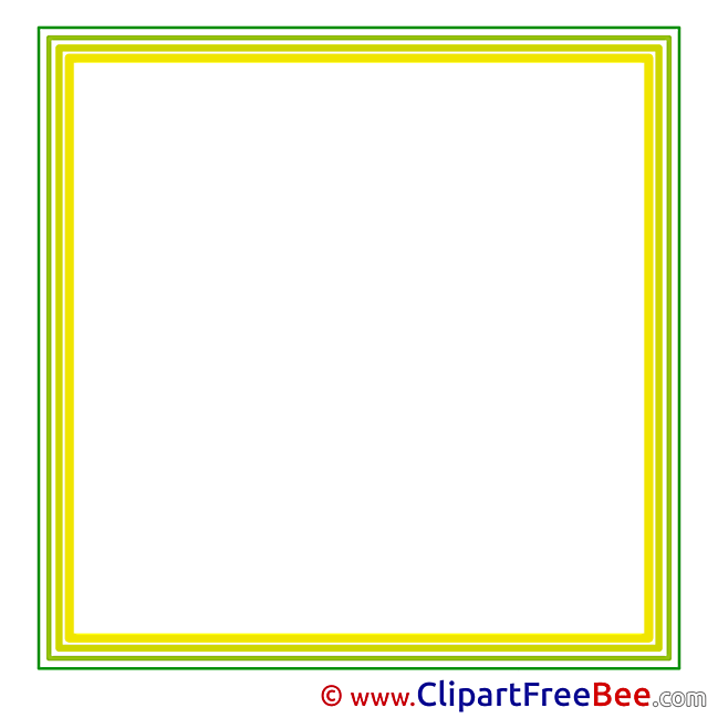 Green printable Frames Images